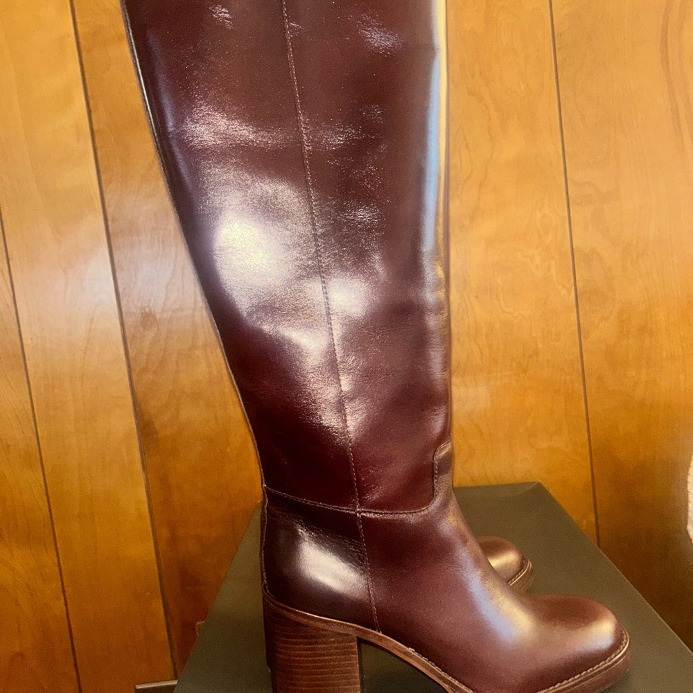 Vince Camuto Rich Mahogany Heeled Boots